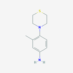 3-Methyl-4-(thiomorpholin-4-yl)aniline