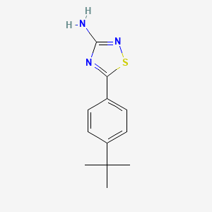 5-(4-Tert-butylphenyl)-1,2,4-thiadiazol-3-amine