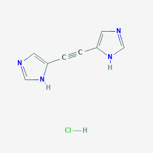 1,2-Di(4-imidazolyl)ethyne Hydrochloride