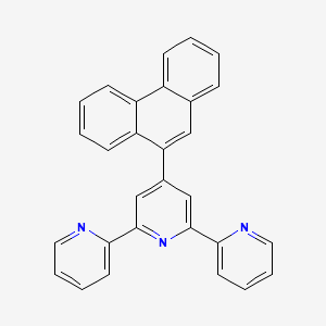 4-phenanthren-9-yl-2,6-dipyridin-2-ylpyridine