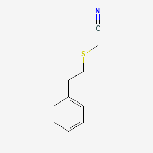 2-(Phenethylthio)acetonitrile