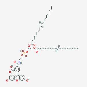 molecular formula C62H88NO14P B13728513 N-(Fluorescein-5-carbonyl)-1,2-dioleoyl-sn-glycero-3-phosphoethanolamine 