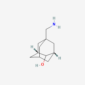 molecular formula C11H19NO B13728547 (1R,3S,5s,7s)-5-(aminomethyl)adamantan-2-ol 