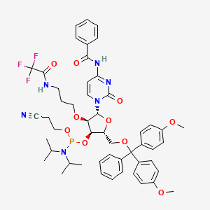 N4-Benzoyl-5'-O-DMTr-2'-O-(N3-trifluoroacetyl)