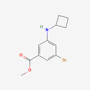 Methyl 3-bromo-5-(cyclobutylamino)benzoate