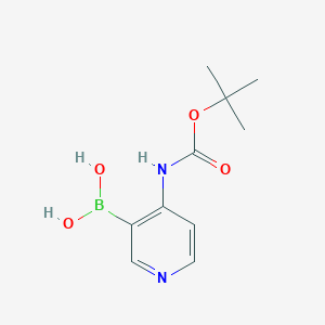(4-((tert-Butoxycarbonyl)amino)pyridin-3-yl)boronic acid