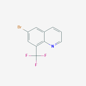 6-Bromo-8-(trifluoromethyl)quinoline