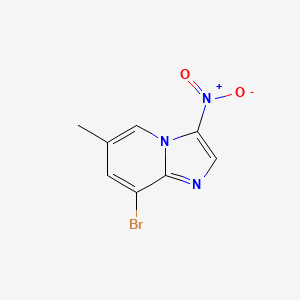8-Bromo-6-methyl-3-nitroimidazo[1,2-a]pyridine