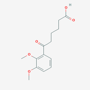 6-(2,3-Dimethoxyphenyl)-6-oxohexanoic acid