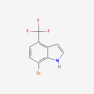 7-bromo-4-(trifluoromethyl)-1H-indole