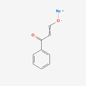 molecular formula C9H7NaO2 B13728910 Sodium 3-oxo-3-phenylprop-1-en-1-olate 