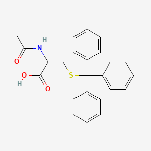 molecular formula C24H23NO3S B13728967 Acetyl-S-trityl-L-cysteine 