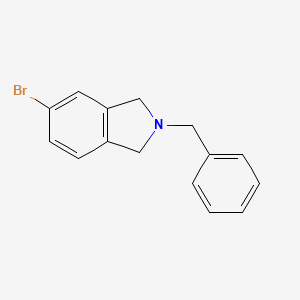 molecular formula C15H14BrN B1372903 2-Benzyl-5-bromoisoindoline CAS No. 905274-85-3