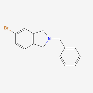 molecular formula C15H14BrN B1372903 2-Bencil-5-bromoisoindolina CAS No. 905274-85-3