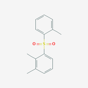 molecular formula C15H16O2S B13729118 Benzene, dimethyl((methylphenyl)sulfonyl)- CAS No. 29349-67-5