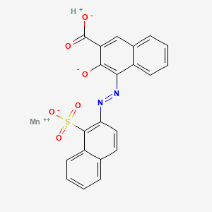 molecular formula C21H12MnN2O6S B13729154 Einecs 308-914-4 CAS No. 35355-77-2