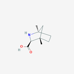 molecular formula C9H15NO2 B13729236 (1R,3S,4S)-2-Azabicyclo[2.2.1]heptane-3-carboxylic acid ee 