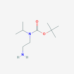 molecular formula C10H22N2O2 B1372925 (2-氨基乙基)-异丙基-氨基甲酸叔丁酯 CAS No. 1190889-97-4