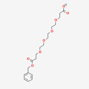 molecular formula C19H28O8 B13729355 Benzyloxy carbonyl-PEG4-Acid 