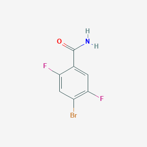 4-Bromo-2,5-difluorobenzamide