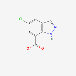 Methyl 5-chloro-1H-indazole-7-carboxylate