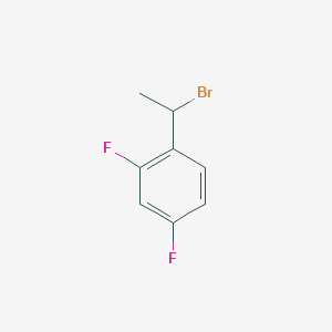 molecular formula C8H7BrF2 B1372954 1-(1-Bromoethyl)-2,4-difluorobenzene CAS No. 1094272-78-2