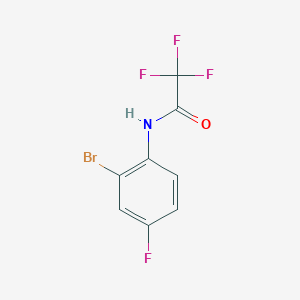 N-(2-bromo-4-fluorophenyl)-2,2,2-trifluoroacetamide