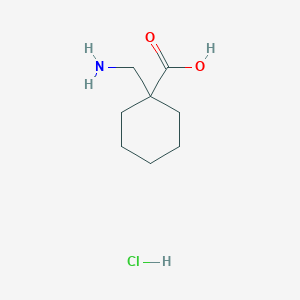 molecular formula C8H16ClNO2 B1372985 1-氨甲基环己烷羧酸盐酸盐 CAS No. 1199589-63-3