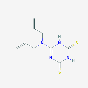 6-Diallylamino-1,3,5-triazine-2,4-dithiol