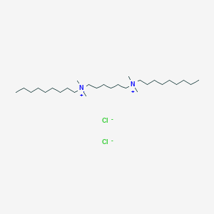 Hexamethylenebis(dimethylnonylammonium), dichloride