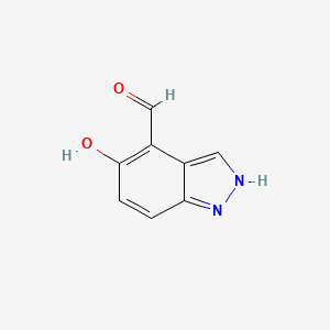 5-Hydroxy-1h-indazole-4-carboxaldehyde