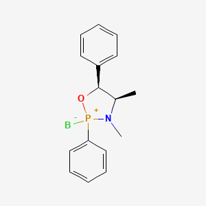 molecular formula C16H18BNOP B13730092 (2S,4R,5S)-(+)-2,5-Diphenyl-3,4-dimethyl-1,3,2-oxazaphospholidine-2-borane 