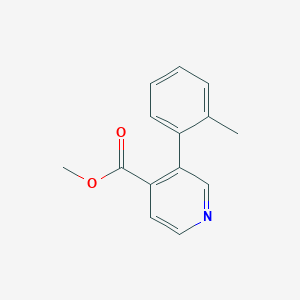 3-(2-Methylphenyl)-4-pyridinecarboxylic acid methyl ester