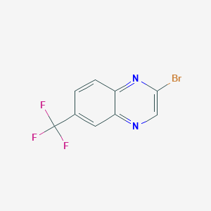 2-Bromo-6-(trifluoromethyl)quinoxaline