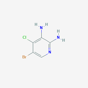 5-Bromo-4-chloropyridine-2,3-diamine