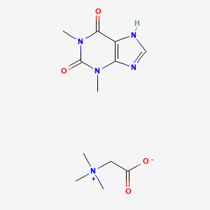 molecular formula C12H19N5O4 B13730202 Theophylline-betaine CAS No. 17140-27-1