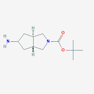 trans-tert-Butyl 5-aminohexahydrocyclopenta[c]pyrrole-2(1H)-carboxylate