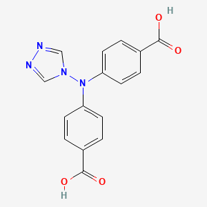 4,4'-((4H-1,2,4-Triazol-4-yl)azanediyl)dibenzoic acid