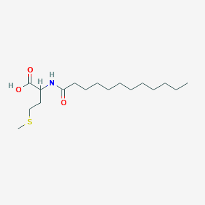 2-(Dodecanoylamino)-4-methylsulfanylbutanoic acid