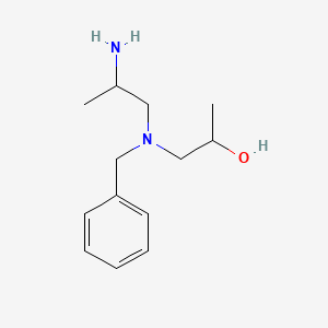 molecular formula C13H22N2O B13730372 1-[2-Aminopropyl(benzyl)amino]propan-2-ol 