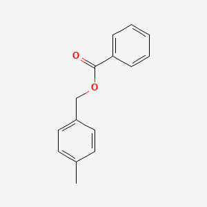 molecular formula C15H14O2 B13730389 p-Methylbenzyl benzoate CAS No. 38418-10-9