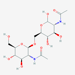 molecular formula C16H28N2O11 B13730398 2-Acetamido-6-O-(2-acetamido-2-deoxy-B-D-glucopyra 