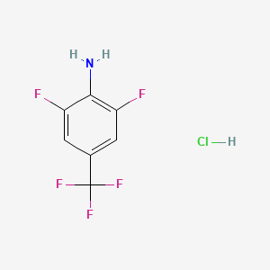 2,6-Difluoro-4-(trifluoromethyl)aniline hydrochloride