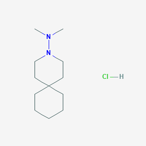 3-Azaspiro[5.5]undecan-3-yl(dimethyl)azanium chloride