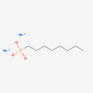 molecular formula C8H17Na2O3P B13730543 Sodium octyl phosphonate CAS No. 33488-70-9