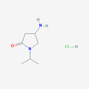 4-Amino-1-(propan-2-yl)pyrrolidin-2-one hydrochloride