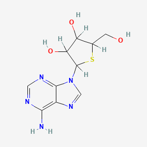 molecular formula C10H13N5O3S B13730647 9-(4-Thiopentofuranosyl)-9h-purin-6-amine CAS No. 15023-72-0