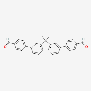 4,4'-(9,9-Dimethyl-9H-fluorene-2,7-diyl)dibenzaldehyde