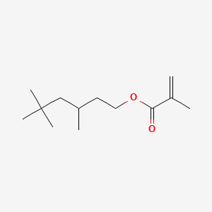 molecular formula C13H24O2 B13730686 3,5,5-Trimethylhexyl methacrylate CAS No. 13453-03-7