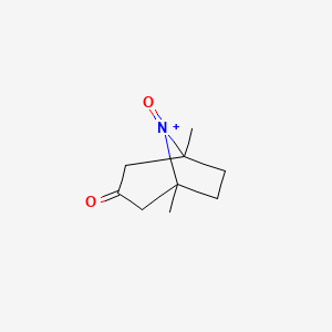 8-Azabicyclo[3.2.1]oct-8-yloxy,1,5-dimethyl-3-oxo-